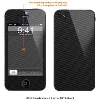 Protective Decal Skin Sticker for AT&T & Verizon Apple Iphone 4 case cover iphone4 486: Cell Phones & Accessories
