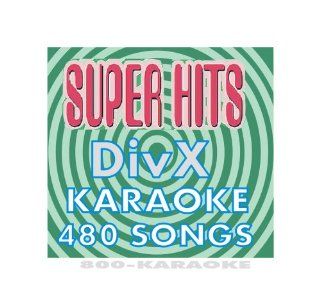 Super Hits Karaoke 480 Song DiVX Disc MPEG4: Music