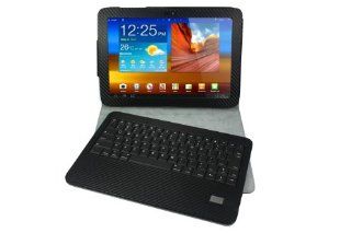 Wireless Bluetooth 3.0 Keyboard Case for Samsung Galaxy Tab 10.1 P7510 7500 Tablet (Black): Computers & Accessories