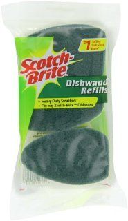 Scotch Brite Heavy Duty Dishwand Refills 481T 12, 3 Count (Pack of 6): Health & Personal Care