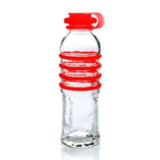Bottles Up Glass Water Bottle   Red #BU RED : Sports Water Bottles : Sports & Outdoors