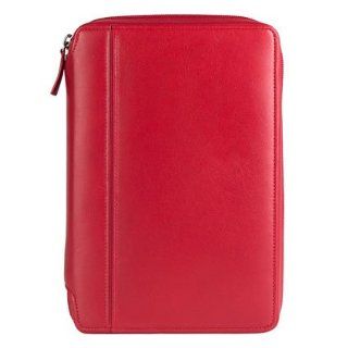FranklinCovey Compact Locksmith Zipper Binder   Red : Office Calendars Planners And Accessories : Office Products