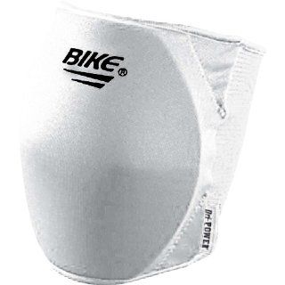 BIKE BAKP75 ALL SPORTS CONTOURED KNEE PAD SET OF 2 WHITE LARGE  Sports Wristbands  Sports & Outdoors