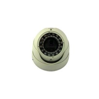 Vonnic C506B 1/3 Inch Sony CCD 550 TV Lines 36 IR LED 120 Feet 2.8 12mm Varifocal Night Range IP66 Vandal Proof Dome Security Camera (Black) : Camera & Photo