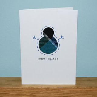 'pure baltic' scottish christmas card by hiya pal!