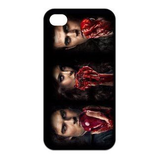 PhoneCaseDiy Personalized Cover Hot TV Show Vampire Diaries Durable TPU Case For Iphone 4 4s Ip4 AX50677: Cell Phones & Accessories