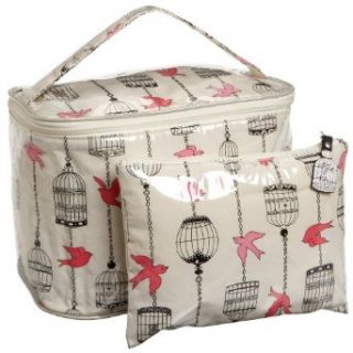 Nick & Nora Beauty Case Set,Bird Cages,one size: Shoes