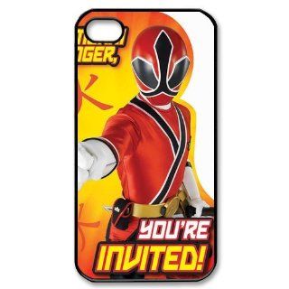 Custom Power Rangers Cover Case for iPhone 4 4s LS4 3388 Cell Phones & Accessories