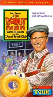 The Donut Man  On Tour [VHS]: Rob Evans: Movies & TV