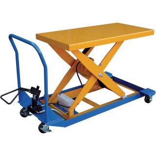 Vestil Manual Scissor Cart — 1500-lb. Capacity, 36in.L x 24in.W Platform, Model# CART-23-15-M  Hydraulic Lift Tables   Carts
