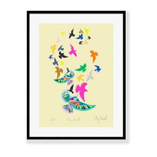 the birds print by kitty mccall