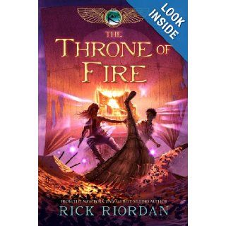 The Throne of Fire (The Kane Chronicles, Book 2): Rick Riordan: 9781423142010:  Kids' Books