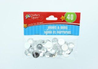 Crafters Square Multi Pack of Jewelry Craft Supplies, Jews & Gems, Clear Rhinestones & Crystals: Chain Necklaces: Jewelry