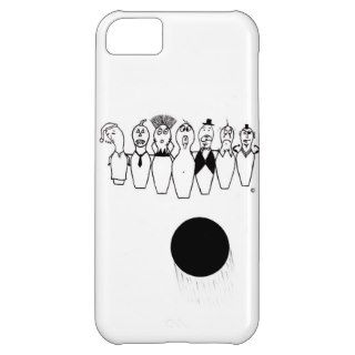 Funny bowling pin characters cover for iPhone 5C
