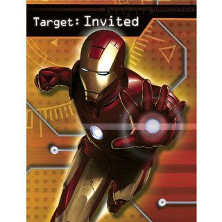 Iron Man Party Invitations: Toys & Games