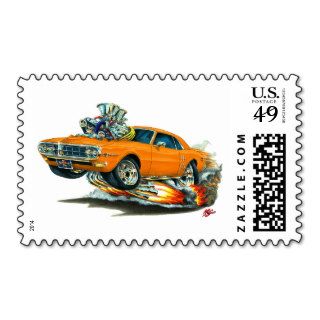 1967 68 Firebird Orange Car Postage