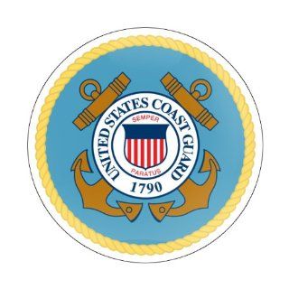 GoBadges CD0583 'USCG' Military Magnetic Grill Badge: Automotive