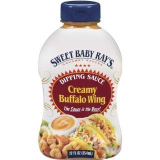 Sweet Baby Ray's, Creamy Buffalo Wing Dipping Sauce, 12oz Bottle (Pack of 3) : Hot Sauces : Grocery & Gourmet Food