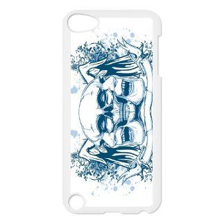 Ipod Touch 5 Skull Case B 552335761311: Cell Phones & Accessories