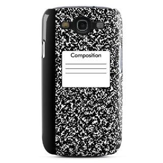 Composition Notebook Design Clip on Hard Case Cover for Samsung Galaxy S3 GT i9300 SGH i747 SCH i535 Cell Phone: Cell Phones & Accessories