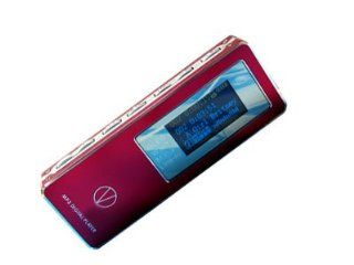 Visual Land 512MB MP3/WMA/FM/DVR/Line In/OLED Player VL 533 Red : MP3 Players & Accessories