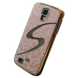 Bfun New Fashion S Style Gold Chrome Hard Cover Case for Samsung Galaxy S4 i9500: Cell Phones & Accessories