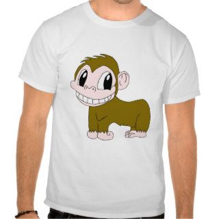 Smiling Chimpanzee T Shirt