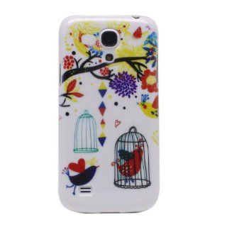 Funny Birdcage Owl Hard Back Case Cover for Samsung Galaxy S4 S Iv Mini I9195 I9190: Cell Phones & Accessories