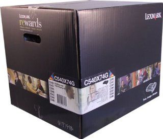 Lexmark C540X74G OEM Drum   C540 C543 C544 C546 X543 X544 X546 X548 Series Black & Color Imaging Kit (30000 Yield): Electronics