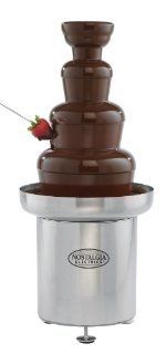 Nostalgia Electrics CFF552 Commercial Stainless Steel Chocolate Fondue Fountain: Kitchen & Dining