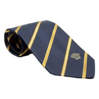 Versace VE BO316 0001 Navy /Gold Stripe Silk Men's Tie at  Mens Clothing store: Neckties