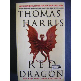 Red Dragon: Thomas Harris: 0071009005952: Books