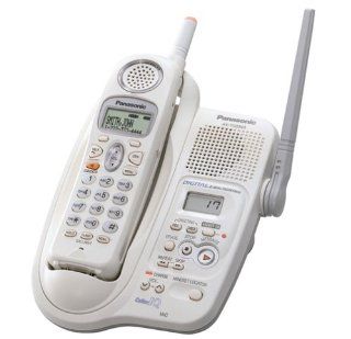 Panasonic KX TG2343W 2.4 GHz DSS Cordless Phone (White) : Cordless Telephones : Electronics