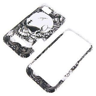 Angry Skull Protector Case for Motorola DEFY XT XT556: Cell Phones & Accessories