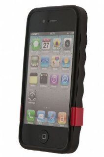 Dickies 69481 COVERALL Molded TPU Case   Includes 3 Colored Kick Stands for Apple iPhone 4 / 4S   Black: Cell Phones & Accessories