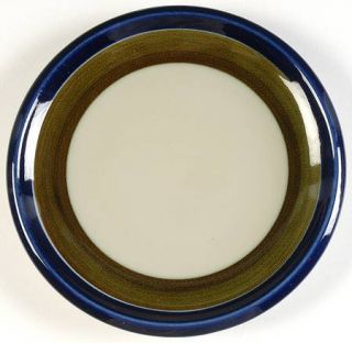 Rorstrand Elisabeth Salad Plate, Fine China Dinnerware   Stoneware, Green & Blue