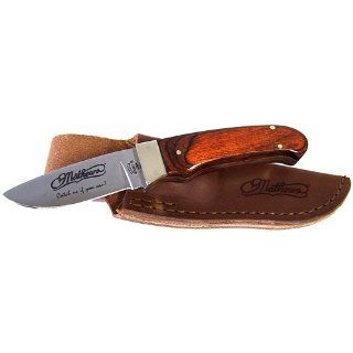 Utica Cutlery m Mathews 6 3/4" Fixed Blade Coco Bola Wood W/sheath : Hunting And Shooting Equipment : Sports & Outdoors