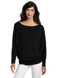 Michael Stars Women's 3/4 Sleeve Dolman Tee, Black, One Size at  Womens Clothing store: Fashion T Shirts