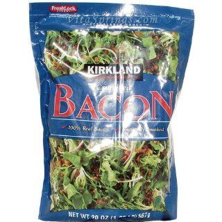 Kirkland Signature Crumbled Bacon, 20 oz (567 g) : Bacon Bits : Grocery & Gourmet Food