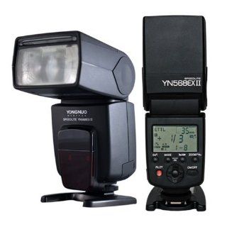 YONGNUO YN568 EX II TTL Flash Speedlite with High Speed Sync for Canon 1Dx, 1Ds series, 1D series, 5DIII, 5DII, 5D, 7D, 60D, 50D, 40D, 30D, 20D, 650D/T4i, 600D/T3i, 550D/T2i, 500D/T1i, 450D/Xsi, 400D/Xti, 350D, 1100D, 1000D : On Camera Shoe Mount Flashes :