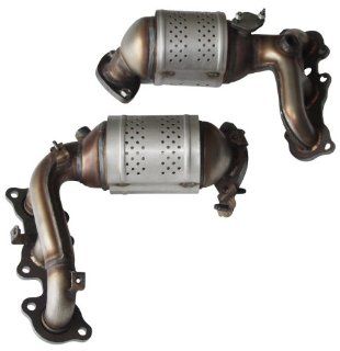 Toyota Camry 3.0 V6 (2002 2006) Catalytic Converter Set Front Rear   Not For California Emission Vehicles: Automotive