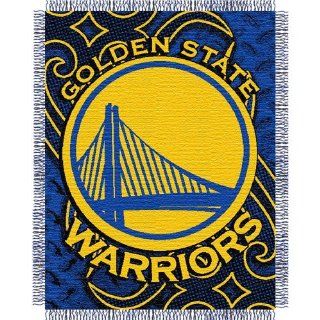 BSS   Golden State Warriors NBA Triple Woven Jacquard Throw (Tattoo Series) (48x60"): Everything Else