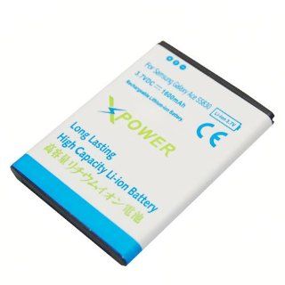 1600mAh Rechargeable Lithium ion Cell Phone Battery For Samsung Galaxy Ace S5830: Cell Phones & Accessories