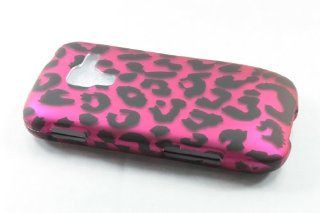 Samsung Exhilarate i577 Hard Case Cover for Pink Leopard: Cell Phones & Accessories