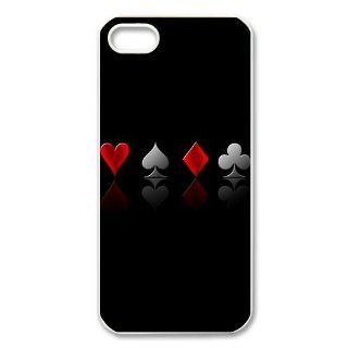 FashionFollower Customized Creative Article Series Poker Unique Hard Shell Case For iphone5 IP5WN31018: Cell Phones & Accessories