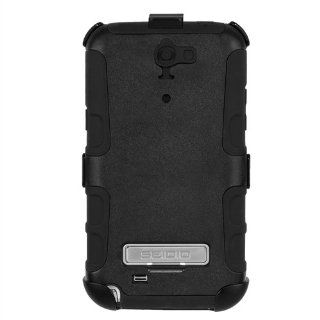 Seidio BD4 HKR4SSGT2 Convert Case with Metal Kickstand and Holster Combo for Samsung Galaxy Note 2   Retail Packaging   Black: Cell Phones & Accessories