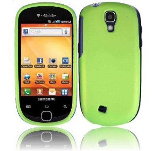 Neon Green Hard Case Cover for Samsung Gravity Smart T589: Cell Phones & Accessories