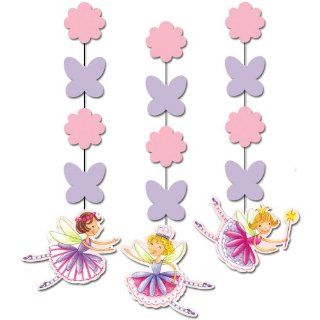 Creative Converting Garden Fairy 3 Count Hanging Cutouts Party Decoration Kitchen & Dining