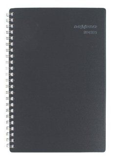 AT A GLANCE DayMinder 2014 2015 Academic Year Weekly and Monthly Planner, Wirebound, Dark Gray, 5 x 8 Inch Page Size (AYC200 45) : Office Products