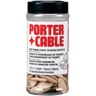 PORTER CABLE 175 Piece #FF Plate Joiner Biscuits